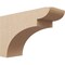 Ekena Millwork 8"W x 24"D x 16"H Classic Yorktown Rough Cedar Woodgrain TimberThane Corbel, Primed Tan CORUR08X24X16YORRCPR - alternate 1